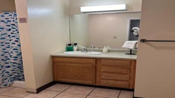 Regadera y secadora de cabello