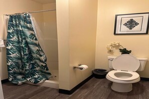 Shower, hair dryer - 2 Bedroom 2 Bath Apartment | Heart of Downtown PIT (Pittsburgh)