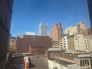 Utsikt fra overnattingsstedet