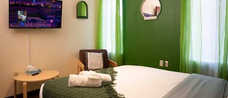 1 sovrum, strykjärn/strykbräda, wi-fi och sängkläder