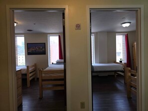 Desk, iron/ironing board, WiFi, bed sheets