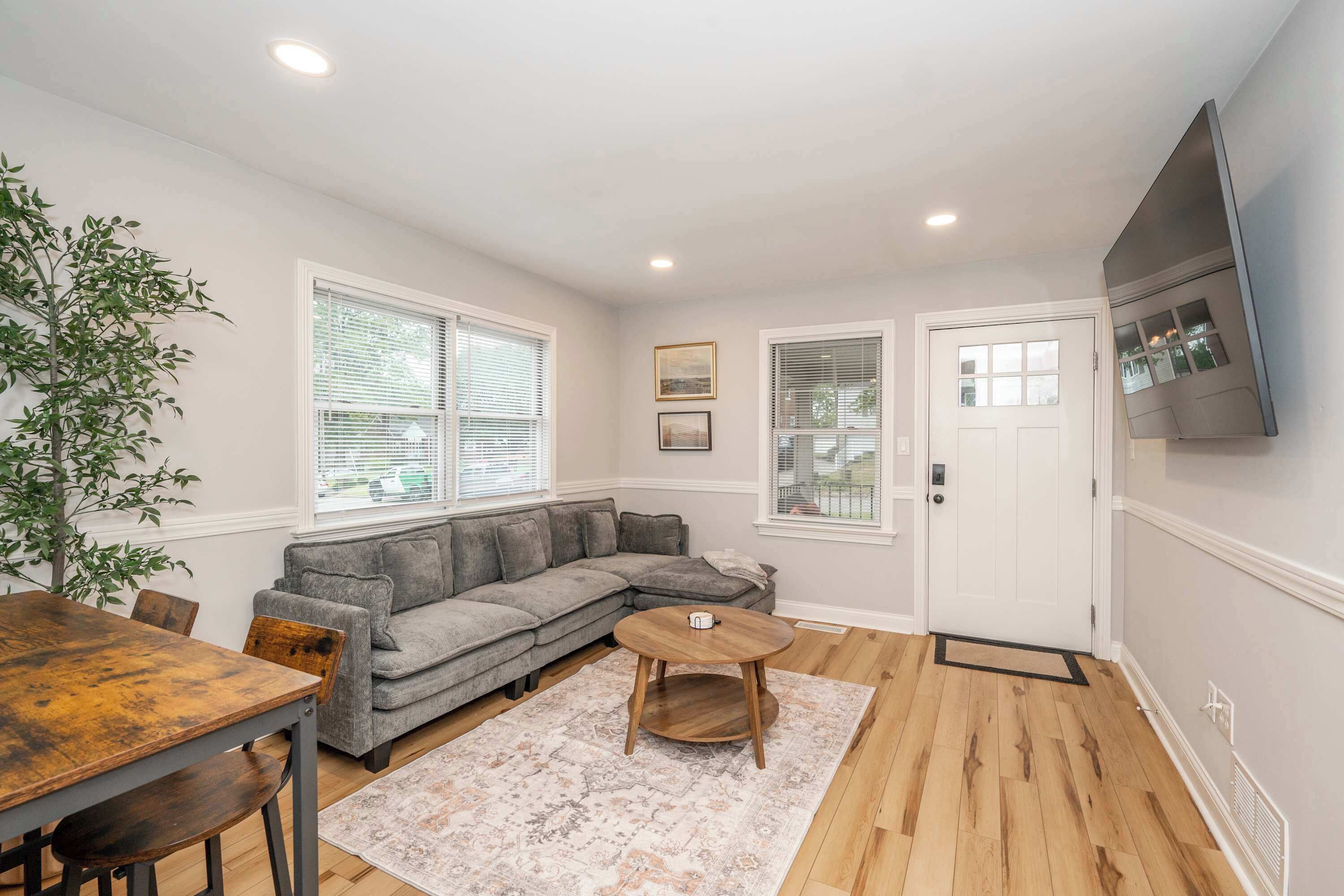 獨棟房屋, 多張床, 庭院, 花園景觀 (Valley Ridge Retreat) | 起居區