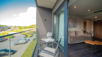 Design-Studio, Balkon, Bergblick | Balkon