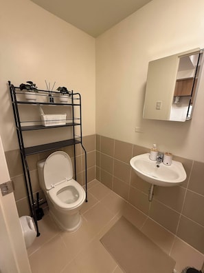 Condo, 1 quarto, acessível, piscina particular | Banheiro