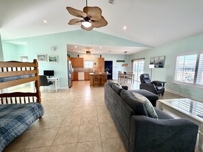 Hus - 1 soveværelse | Opholdsområde | Smart-tv