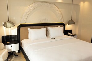 Standard Room, Balcony, Courtyard View | In-room safe, desk, laptop workspace, iron/ironing board