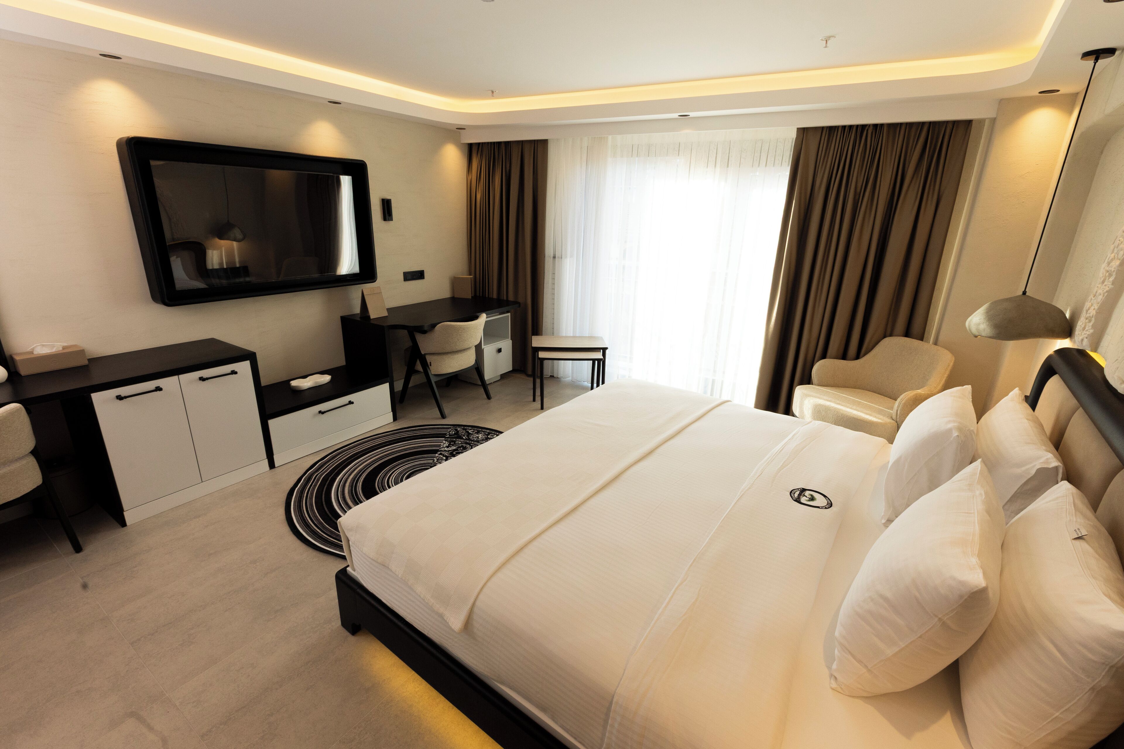 Coffres-forts dans les chambres, bureau