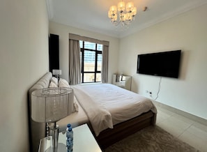 1 soverom, strykejern/-brett, wi-fi og sengetøy