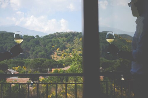 Villa NEONERO in charming, Jacuzzi & Etna view Nicolosi