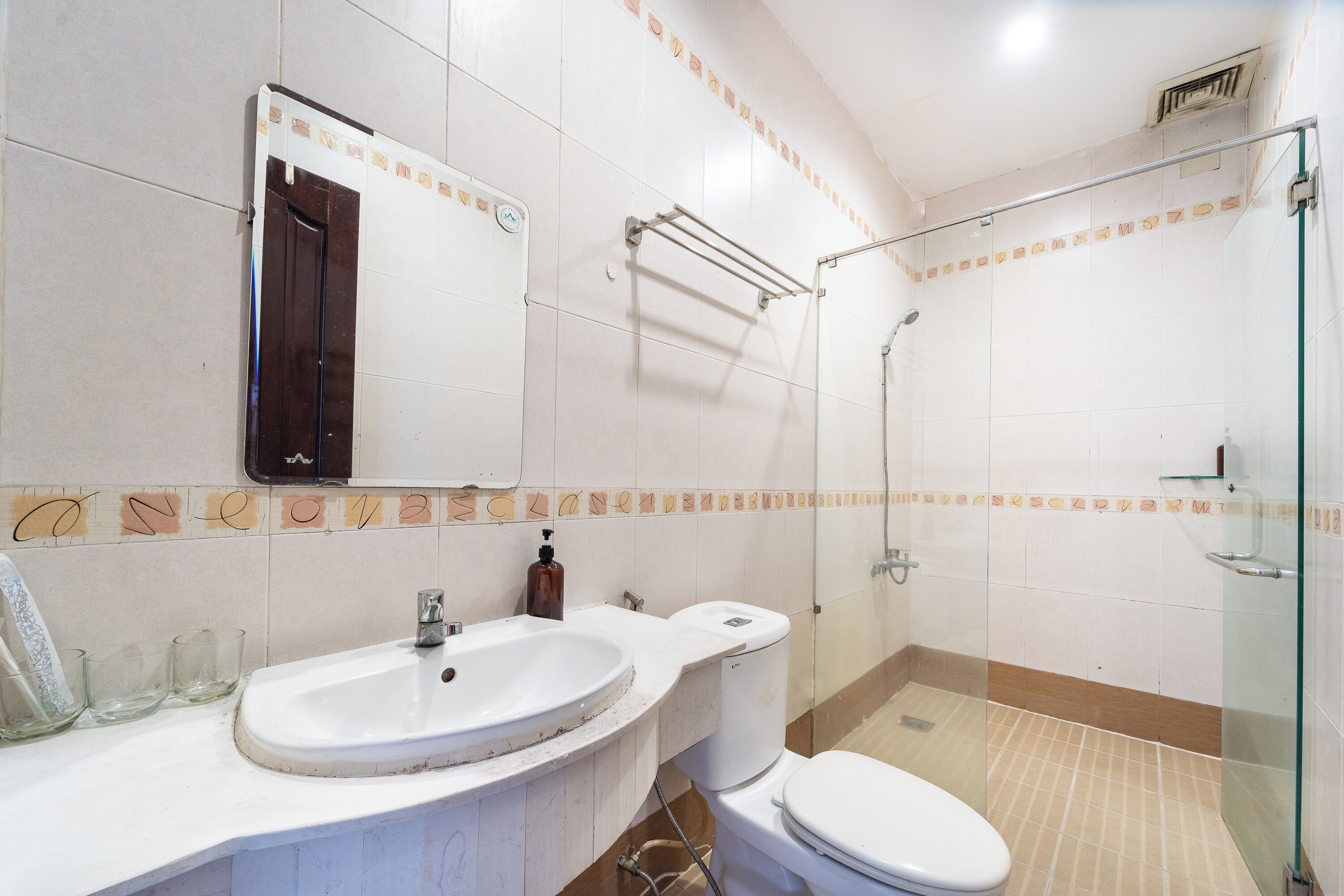 家庭客房 | 浴室 | 提供毛巾