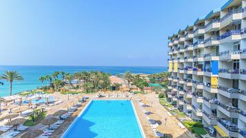 Studio, 1 Double Bed, Balcony, Sea View | Beach/ocean view