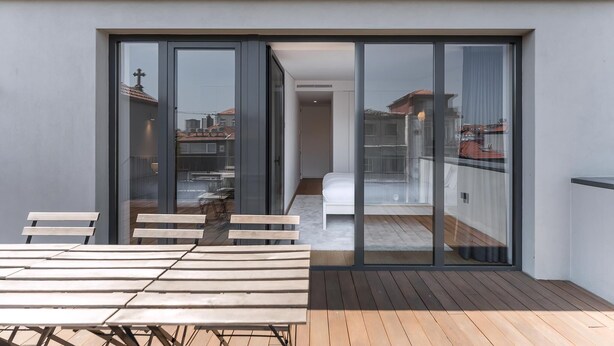 Apartment (Three-Bedroom Apartment with Balcony) | Balcony - Guestready - Casas de Mompilher (Porto)