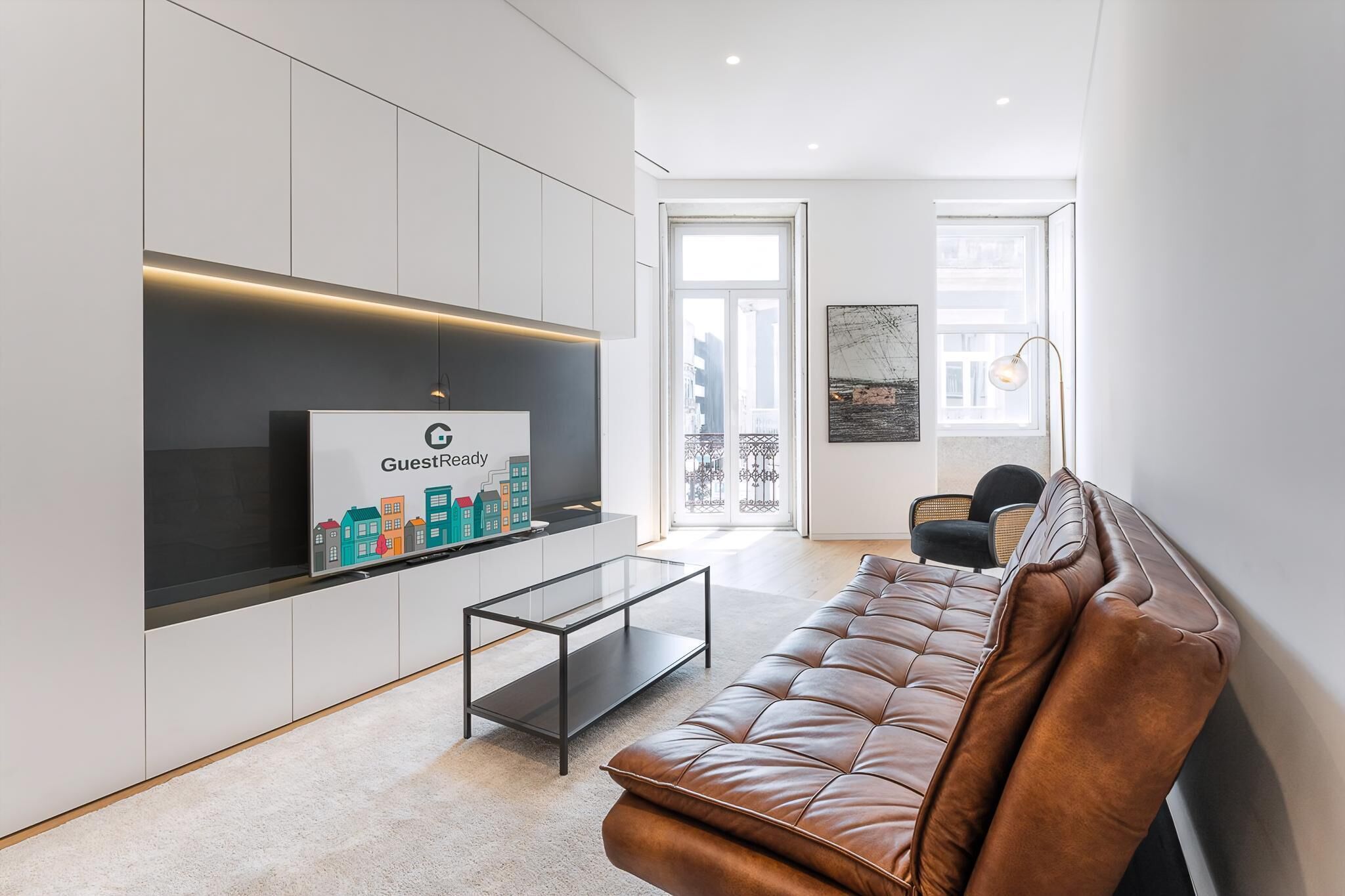 Apartment (One-Bedroom Apartment) | Living area