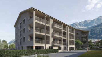 Fassade der Unterkunft