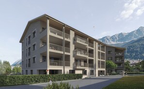 Voorkant van accommodatie