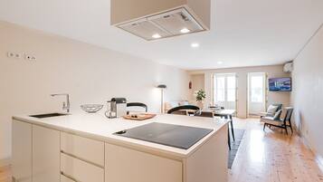 LĂ€genhet (Two-Bedroom Apartment with Terrace)