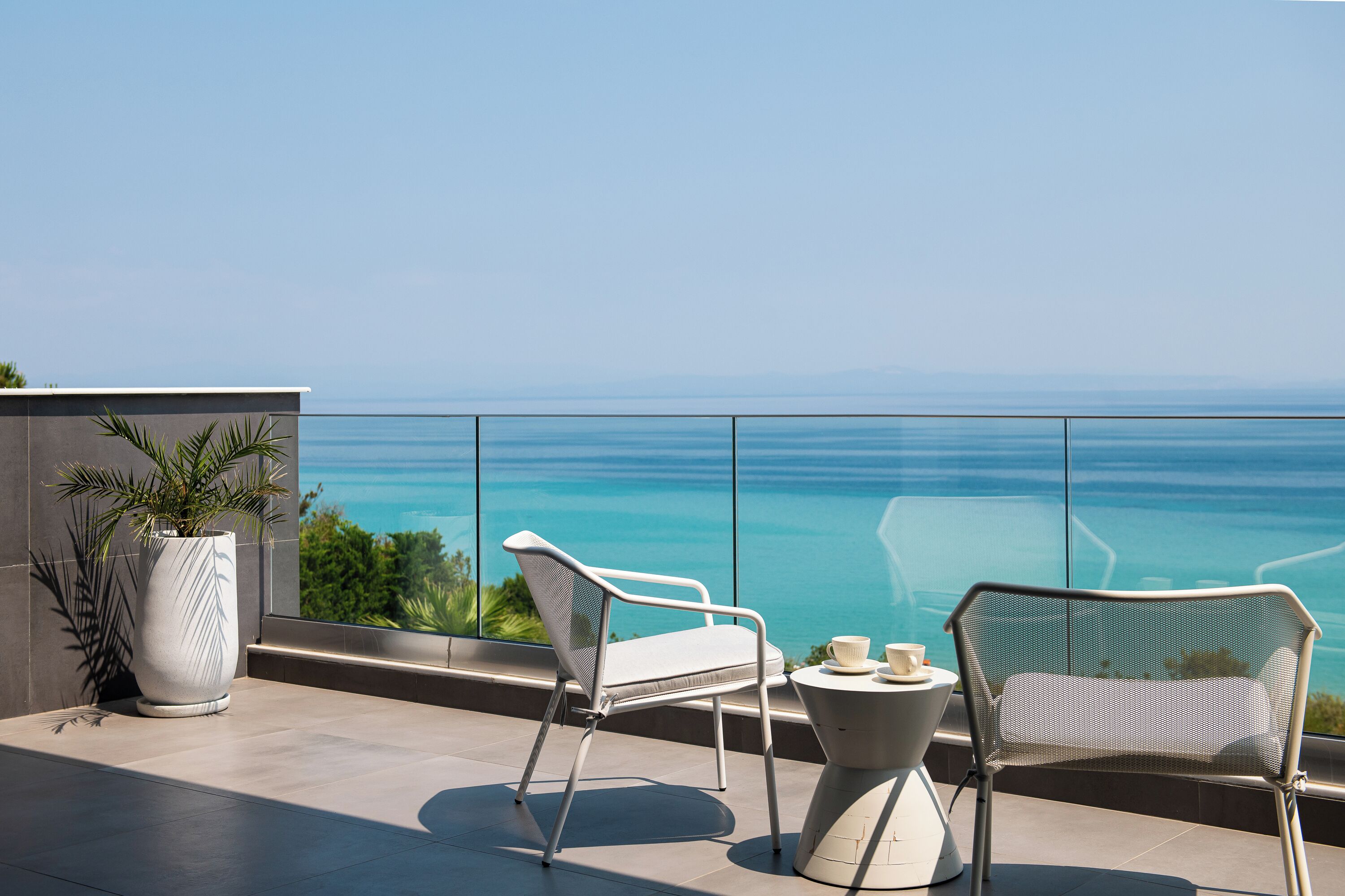 奢华别墅, 私人游泳池, 海滩景观 | 客房内保险箱、遮光窗帘、隔音、熨斗/熨衣板