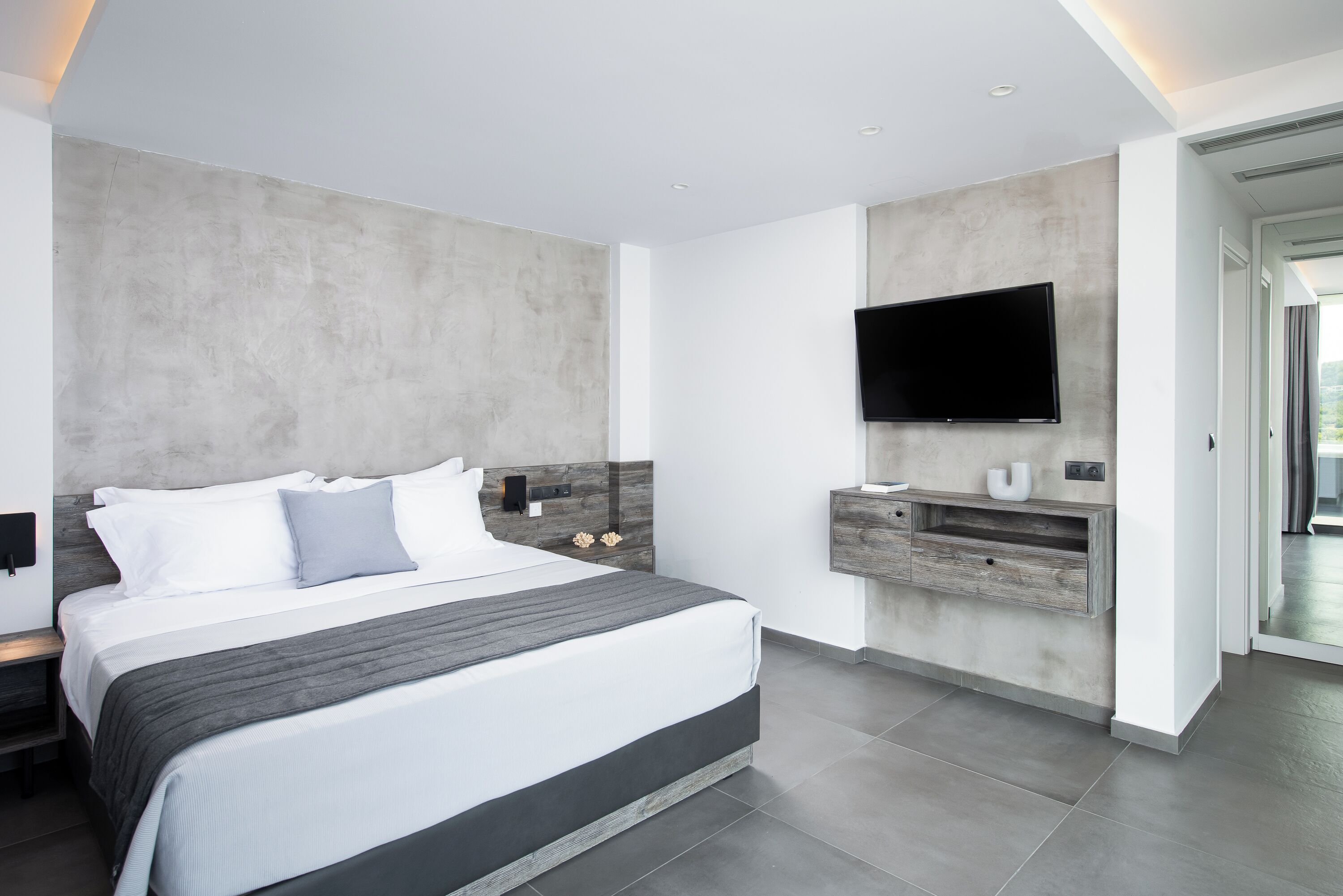 奢华别墅, 海滩景 观 | 客房内保险箱、遮光窗帘、隔音、熨斗/熨衣板