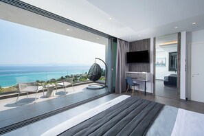 Antonio Villa | In-room safe, blackout curtains, soundproofing, iron/ironing board - HORIZON DREAM VILLAS (Kassandra)