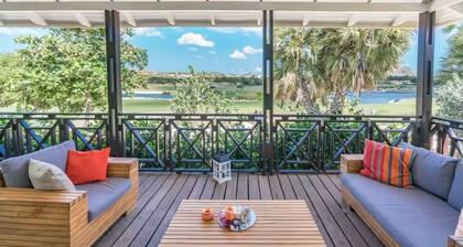 Enjoy a spacious modern Villa, situated next to Golf Course and Pool and Beach