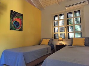 3 bedrooms, iron/ironing board, travel cot, free WiFi