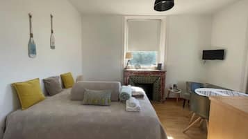 1 makuuhuone, silitysrauta/-lauta, ilmainen Wi-Fi