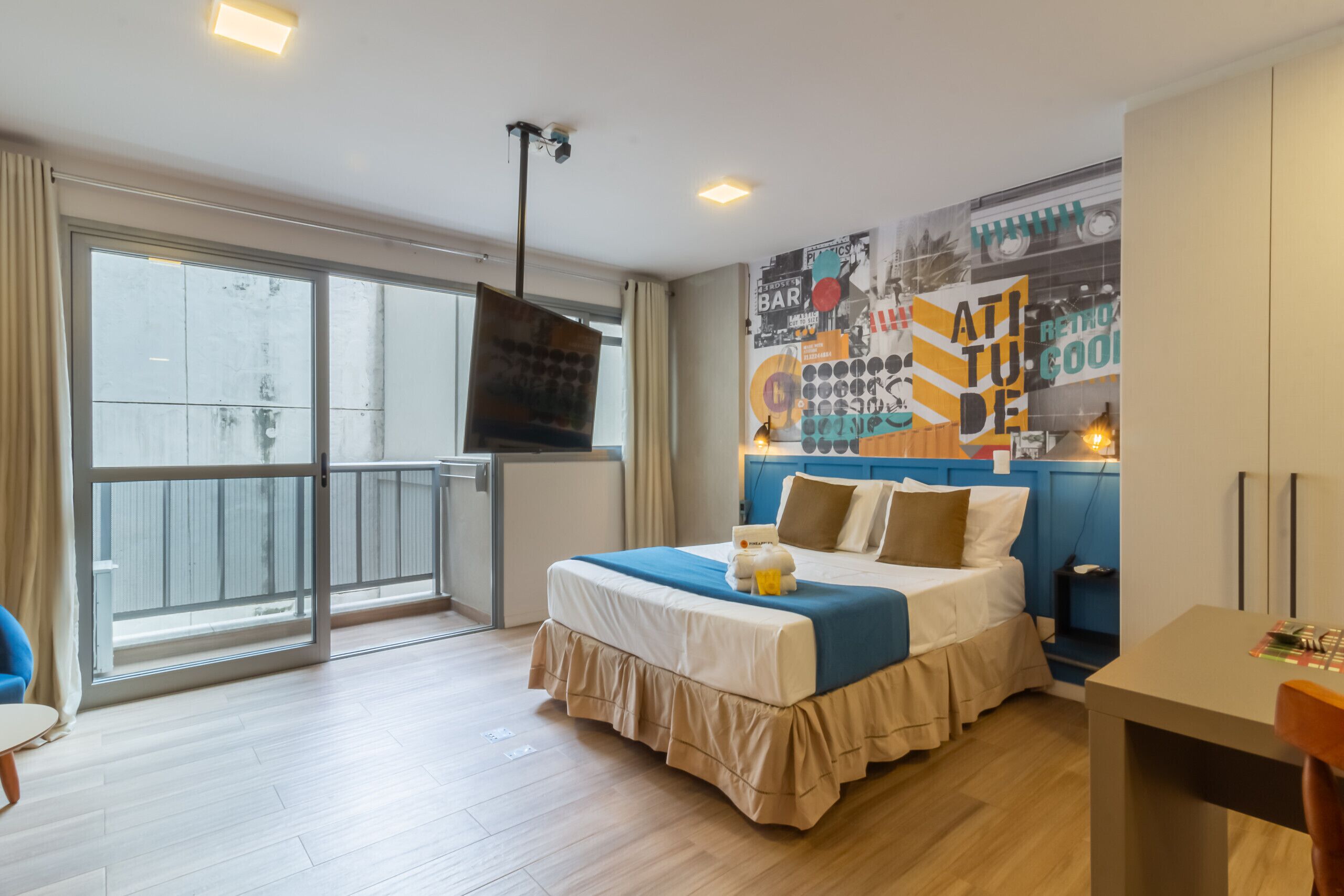 1 bedroom, travel crib, free WiFi, bed sheets