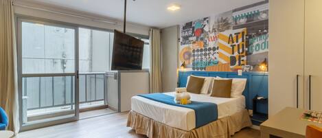 1 bedroom, travel crib, free WiFi, bed sheets