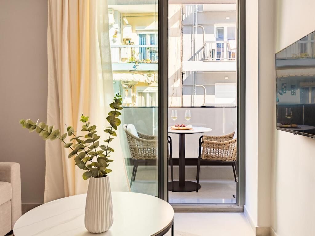 Superior Studio, City View | Terrace/patio