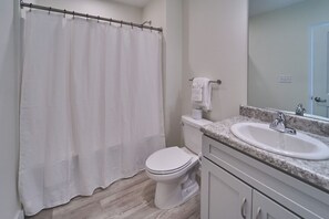 Hair dryer, towels