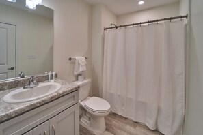 Hair dryer, towels