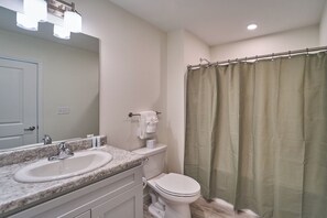 Hair dryer, towels