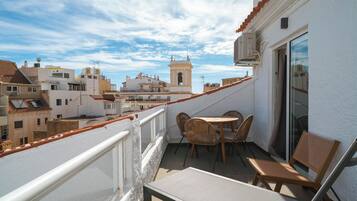 Comfort kamer, 1 kingsize bed, terras | Terras