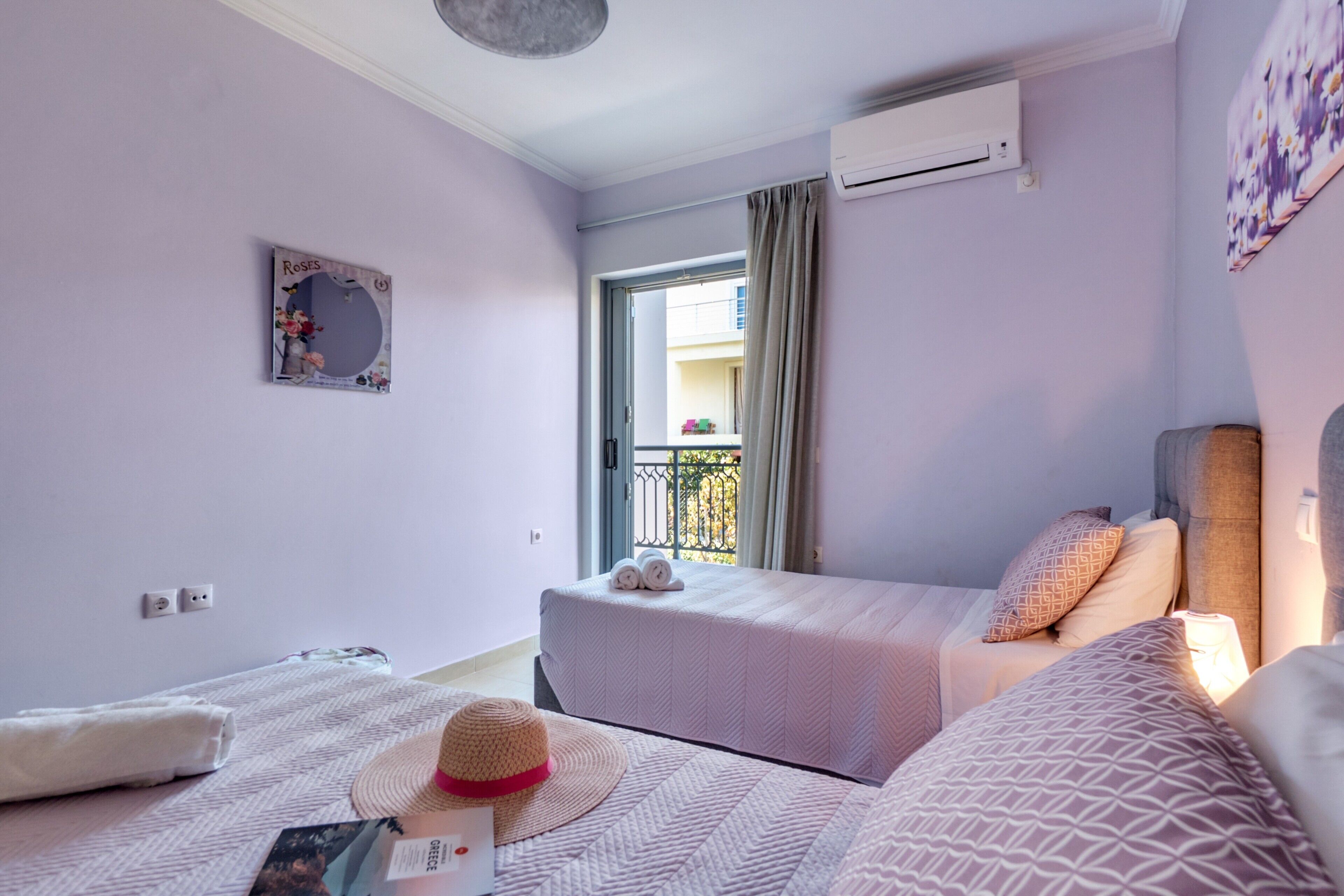 2 室のベッドルーム、アイロン / アイロン台、WiFi、ベッドシーツ