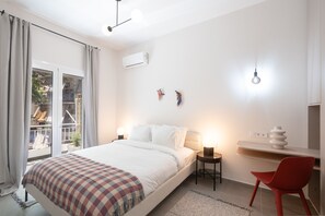 1 habitación, tabla de planchar con plancha, wifi gratis y ropa de cama 
