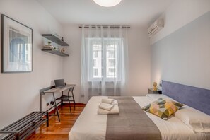 1 bedroom, iron/ironing board