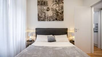 2 dormitorios, tabla de planchar con plancha, wifi y ropa de cama