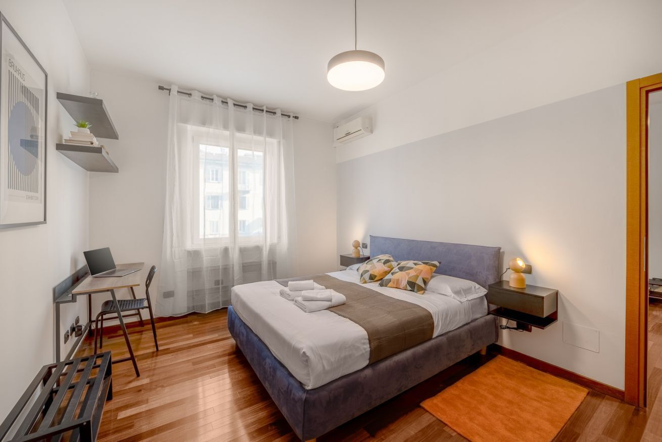 2 bedrooms, desk, iron/ironing board, free WiFi