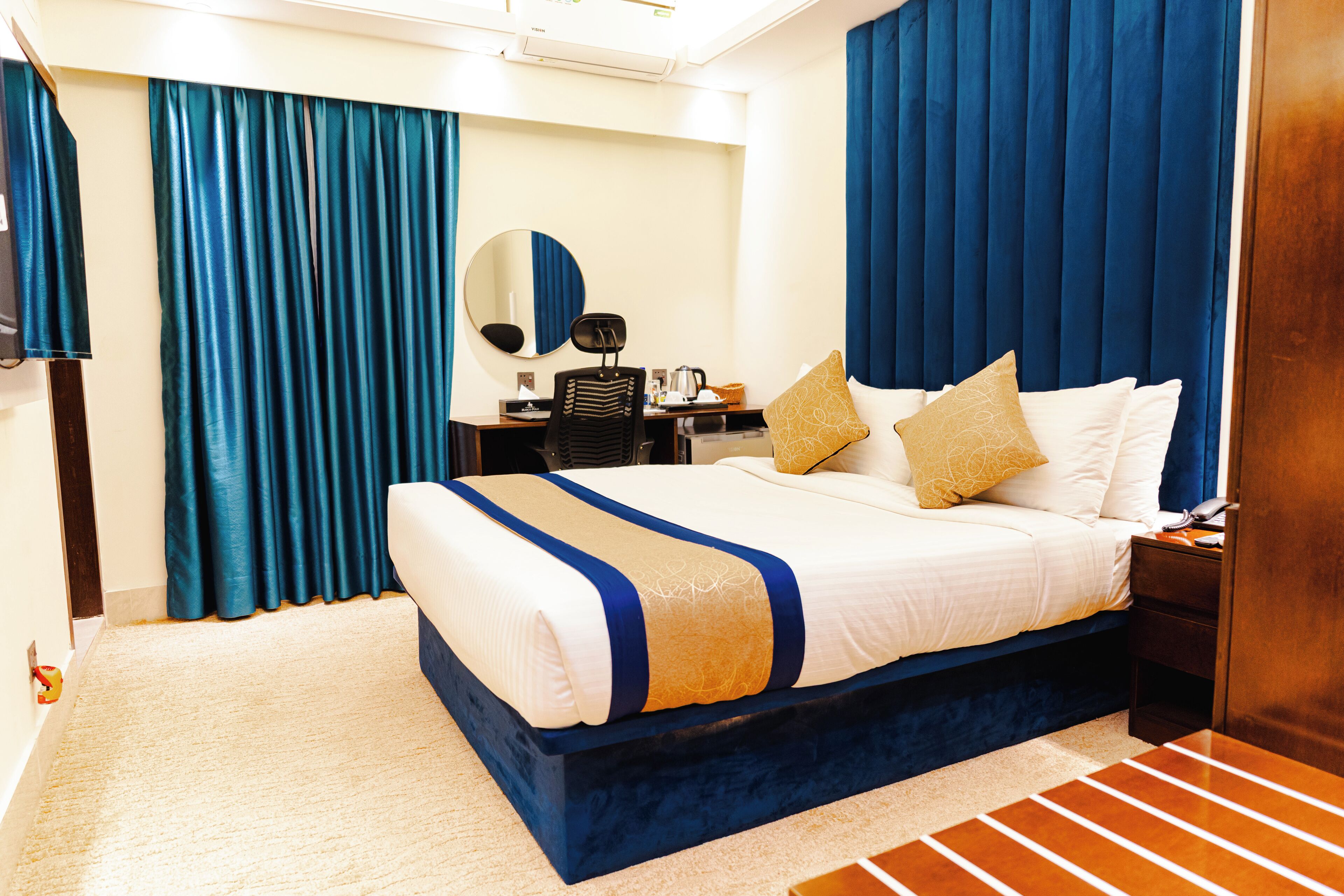 Superior Double Room, City View | In-room safe, desk, laptop workspace, free WiFi