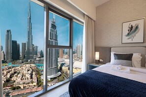 2 soverom, safe på rommet, skrivebord og strykejern/-brett