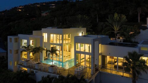 Casa Mare, SolVillasUSVI  Modern Home on St John