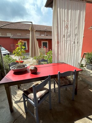 Restauration en plein air