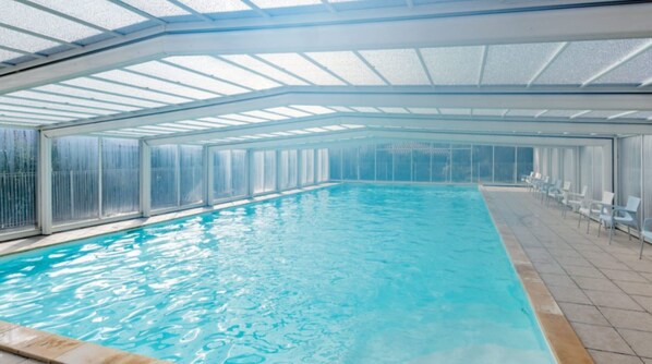 Et oppvarmet basseng