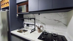 Classic Studio | Private kitchen - Makani Beach Campas - Praia de Tamandaré (Tamandaré)