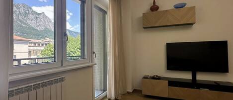 TV connectée, lecteur de DVD, livres