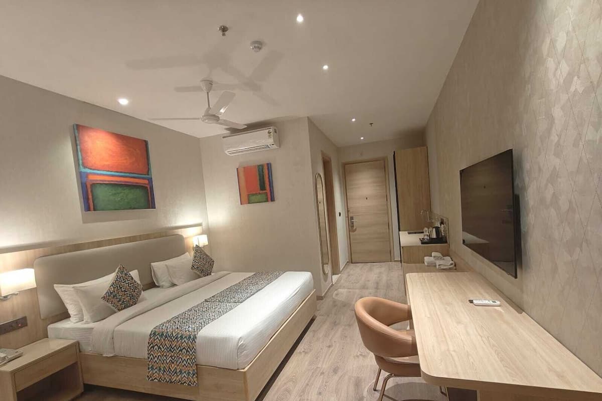 Chambre Double Club | Bureau, fer et planche à repasser, Wi-Fi gratuit