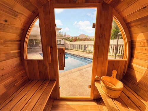 Napali Views+Pool/spa+Cold plunge+Sauna