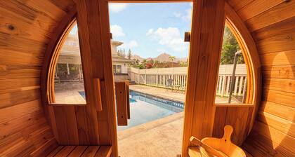 Napali Views+Pool/spa+Cold plunge+Sauna