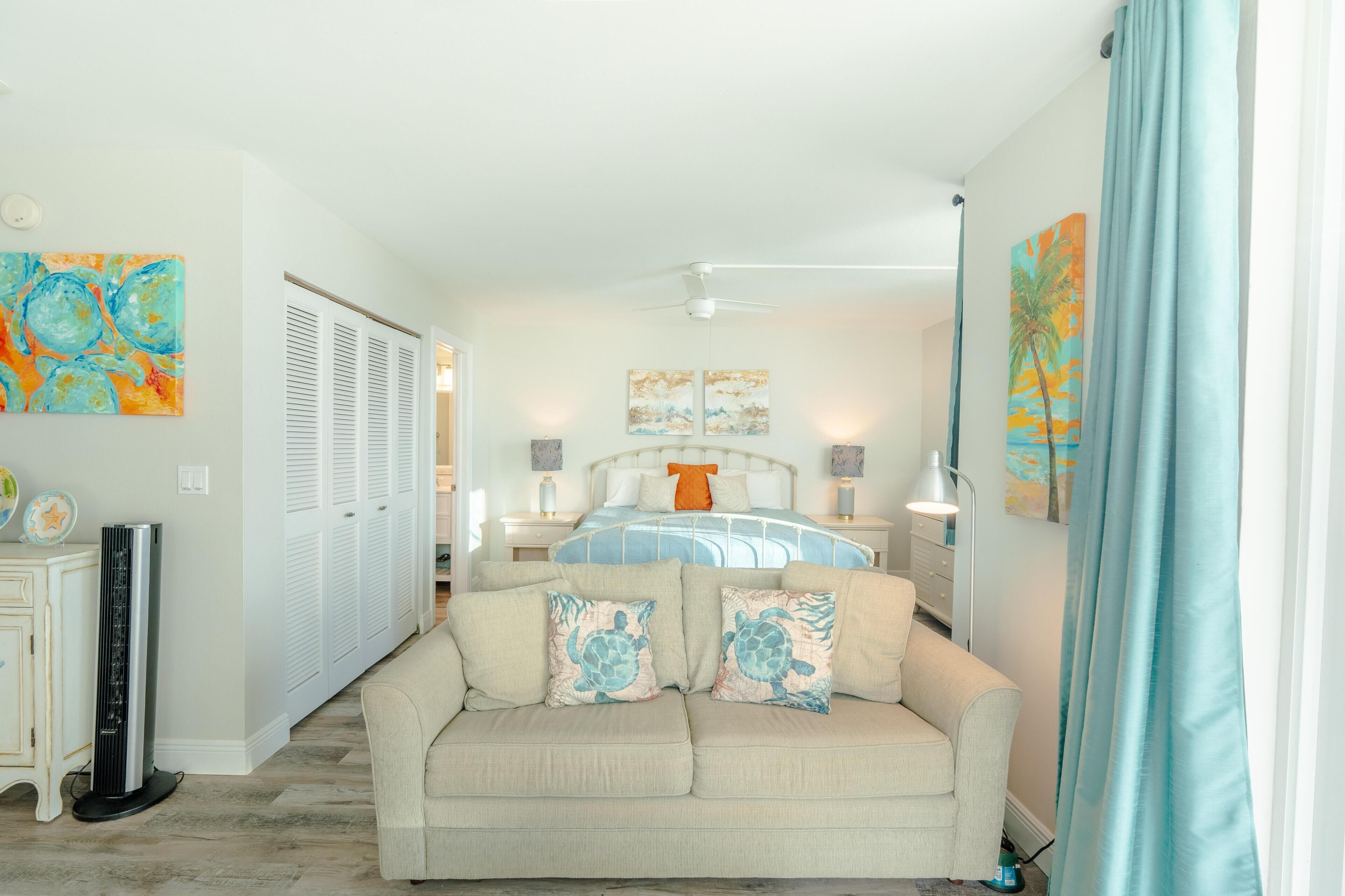 Condo, 1 King Bed (Estero Beach & Tennis 807-C) | 1 bedroom