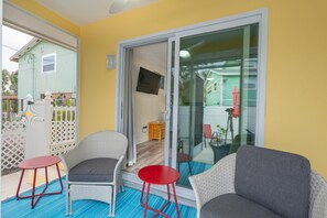 Hus, 1 queensize-seng med sovesofa (Beach Haven South 124) | Terrasse/patio